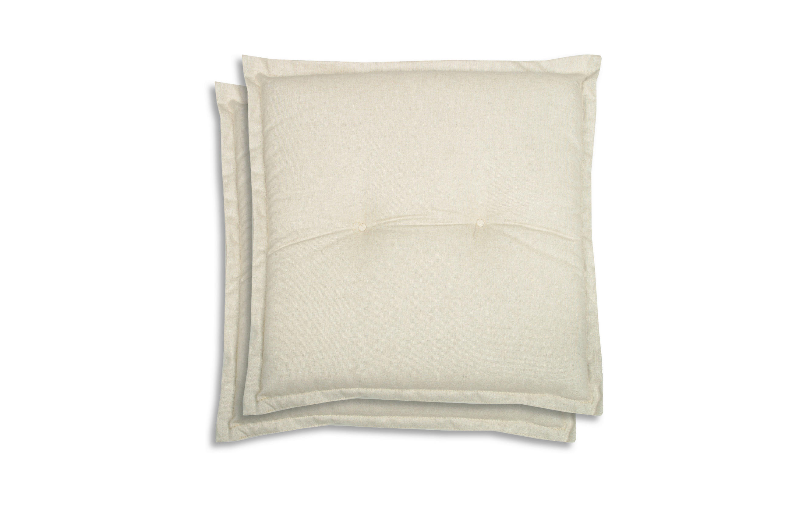 XXXLutz Gartensitzkissenset Beige 50x7x50 cm