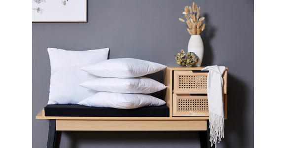 FÜLLKISSEN 40/40 cm - Weiß, Basics, Textil (40/40cm) - Boxxx