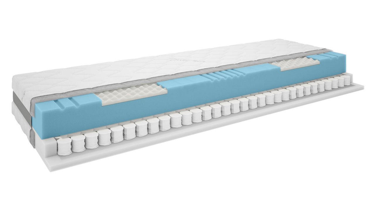 VZMETNICA 160/200 cm - bela, Design, tekstil (160/200cm) - Sleeptex