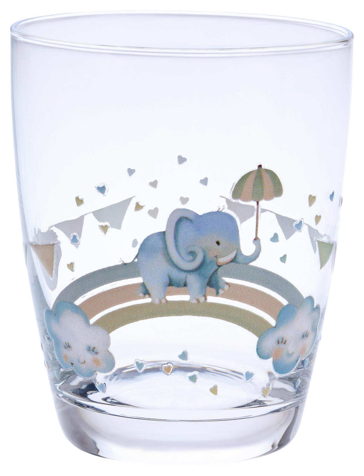 GYEREKPOHÁR KÉSZLET - áttetsző/kék, Basics, Üveg (8,5cm) - Villeroy & Boch