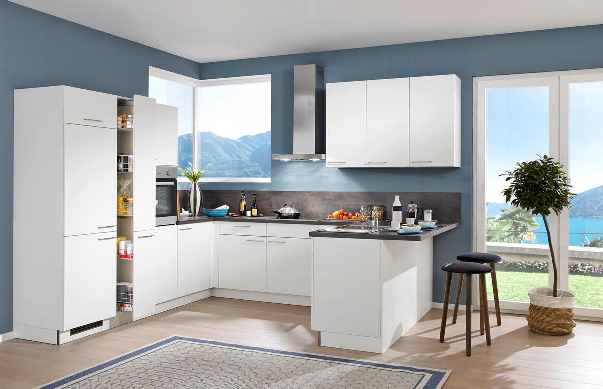 KUCHYNĚ NA MÍRU FLORIAN - Design, kompozitní dřevo - Celina