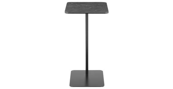 BEISTELLTISCH 40/30/55,5 cm Grau, Schwarz rechteckig  - Schwarz/Grau, Basics, Glas/Keramik (40/30/55,5cm) - Xora