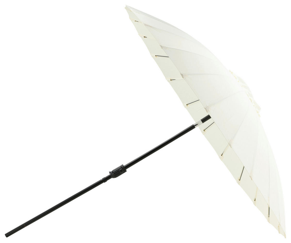 SONNENSCHIRM  - Weiß, KONVENTIONELL (270/270cm) - Gardenson