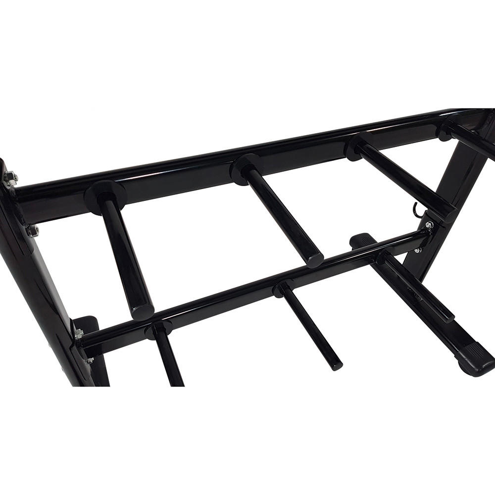 HANTELSTÄNDER  - Schwarz, KONVENTIONELL, Kunststoff/Metall (112,5/57/86cm)