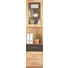 REGAL in Braun, Erlefarben - Chromfarben/Erlefarben, Natur, Glas/Holz (50/213/41cm) - Linea Natura REGAL in Braun, Erlefarben - Chromfarben/Erlefarben, Natur, Glas/Holz (50/213/41cm) - Linea Natura