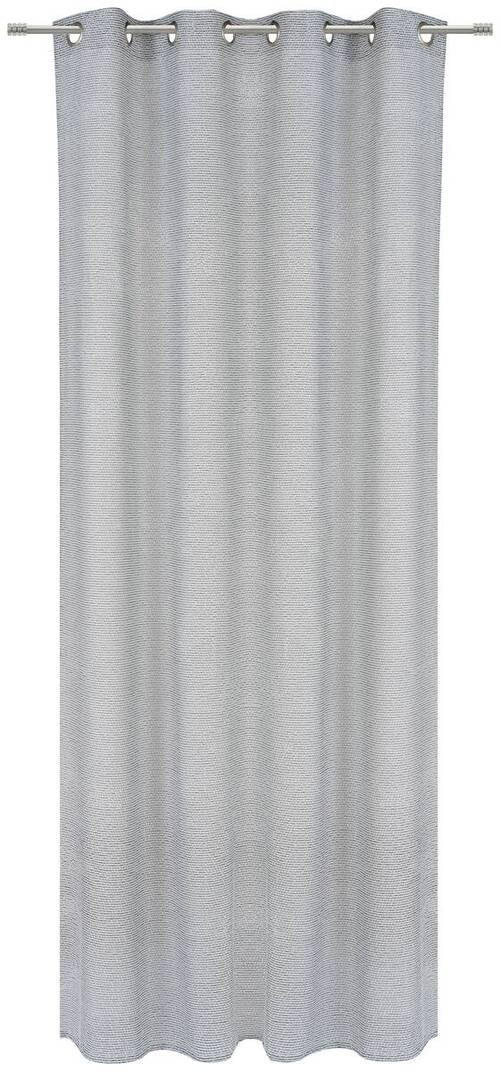 ÖSENSCHAL LORENA transparent 135/245 cm   - Schwarz, Basics, Textil (135/245cm) - Esposa