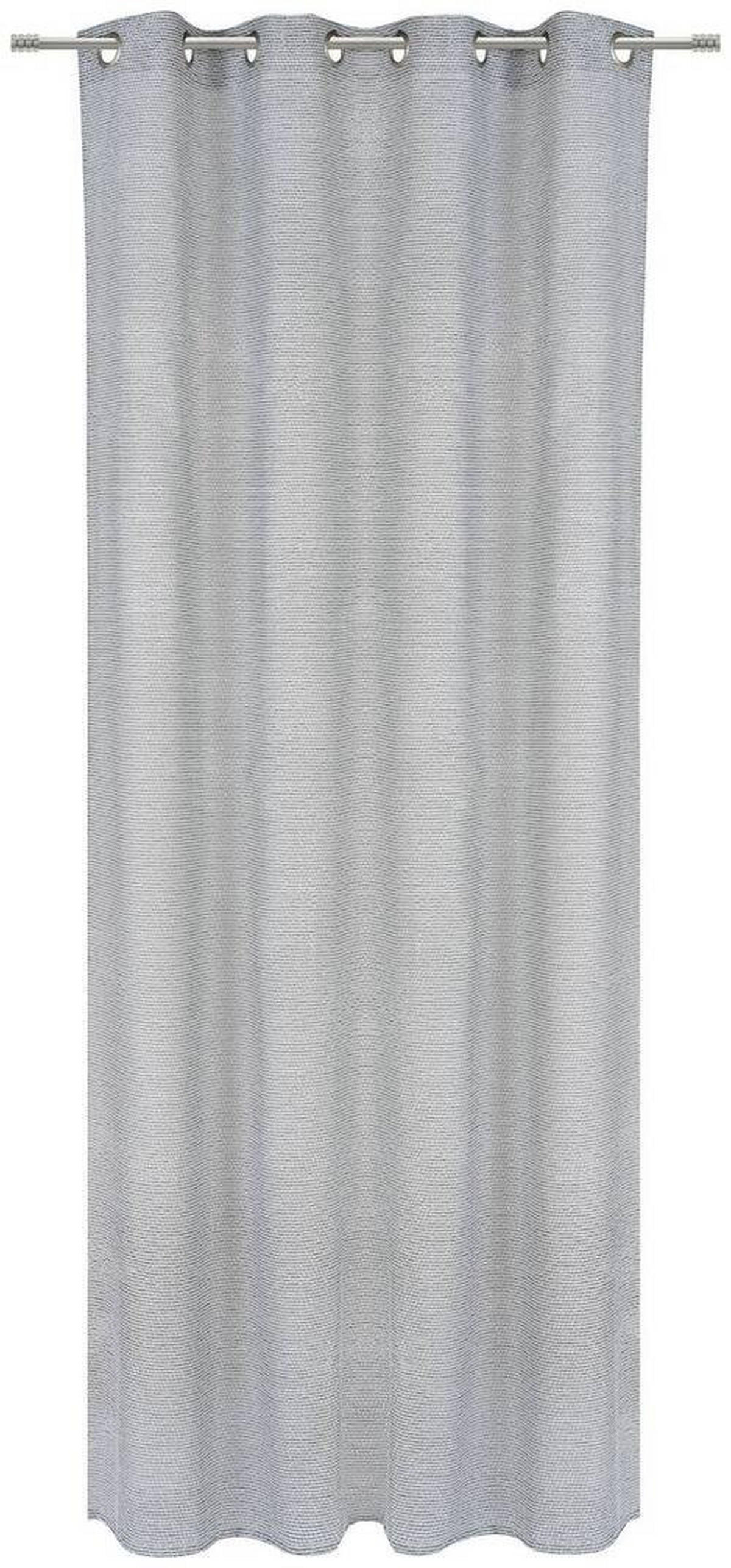 ÖSENSCHAL LORENA transparent 135/245 cm   - Schwarz, Basics, Textil (135/245cm) - Esposa