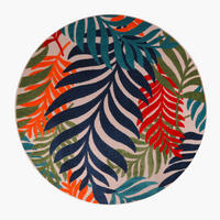 TEPIH ZA UNUTAR./VANJ. UPORAB  150 cm  višebojno  Floral  - višebojno, Lifestyle, tekstil/plastika (150cm)