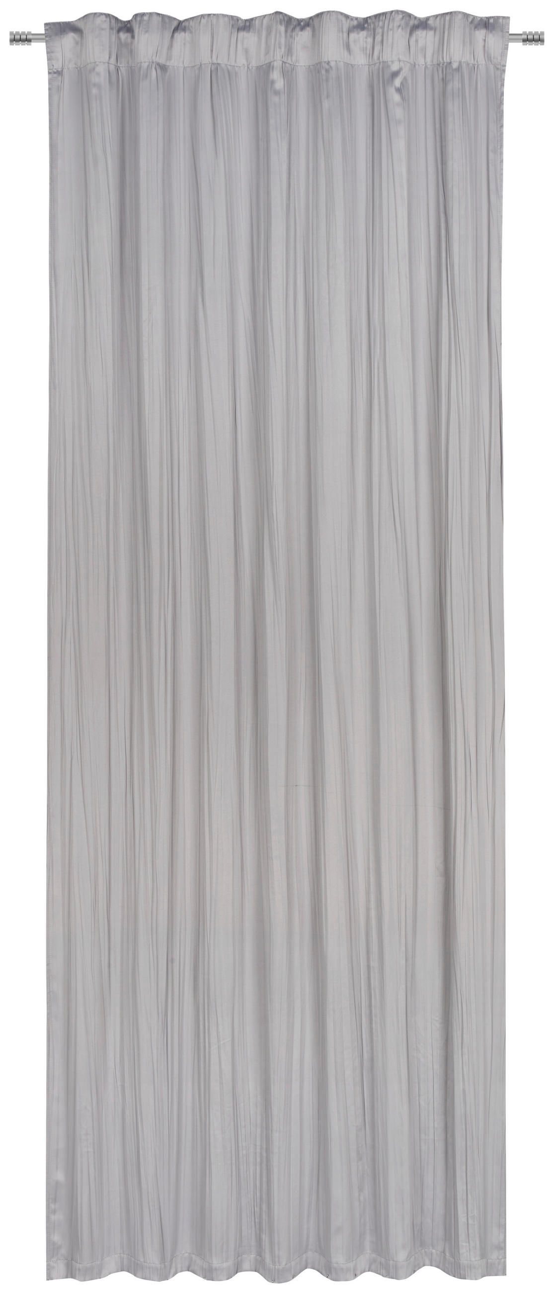 FERTIGVORHANG CECINA blickdicht 122/255 cm - Hellgrau, Basics, Textil (122/255cm) - Dieter Knoll