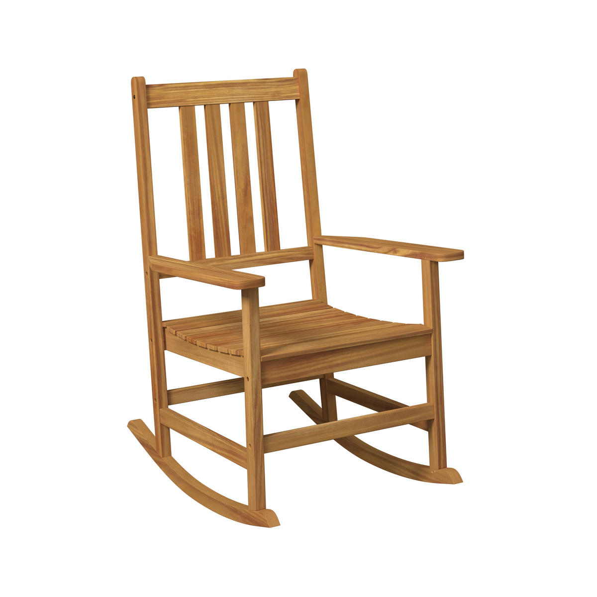 GARTENSCHAUKELSTUHL 67/112/89 cm  - Akaziefarben, Natur, Holz (67/112/89cm) - Ambia Garden