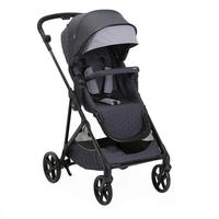 BUGGY SEETY  - Dunkelgrau/Schwarz, Basics, Textil/Metall (55/73/99-110cm) - Chicco