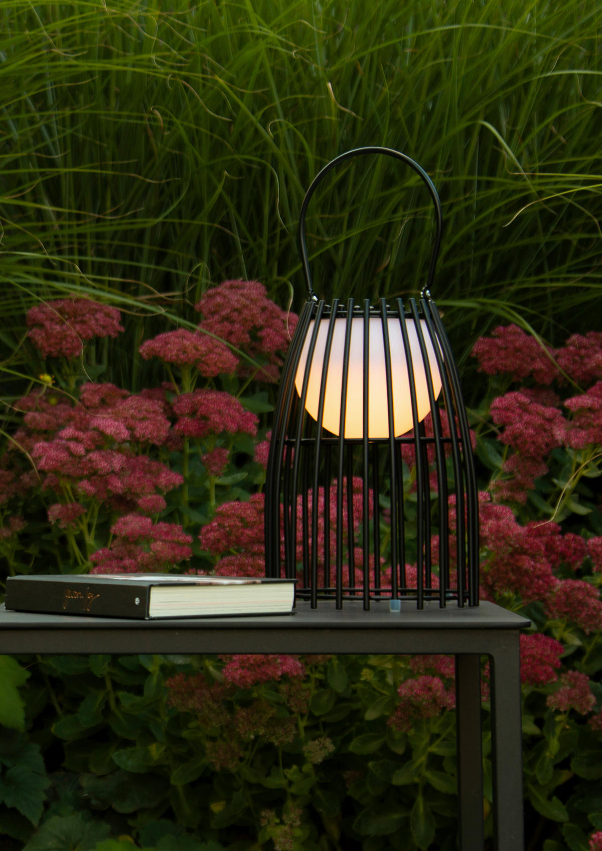 LED-AUßENLEUCHTE 17/17.5/25 cm   - Schwarz, Basics, Metall (17/17.5/25cm) - Lucide