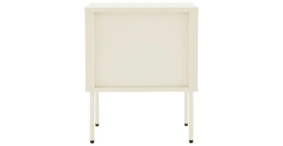 NACHTKÄSTCHEN 45/55/40 cm  in massiv Eiche Grauweiß  - Eichefarben/Grauweiß, Design, Holz/Holzwerkstoff (45/55/40cm) - Carryhome