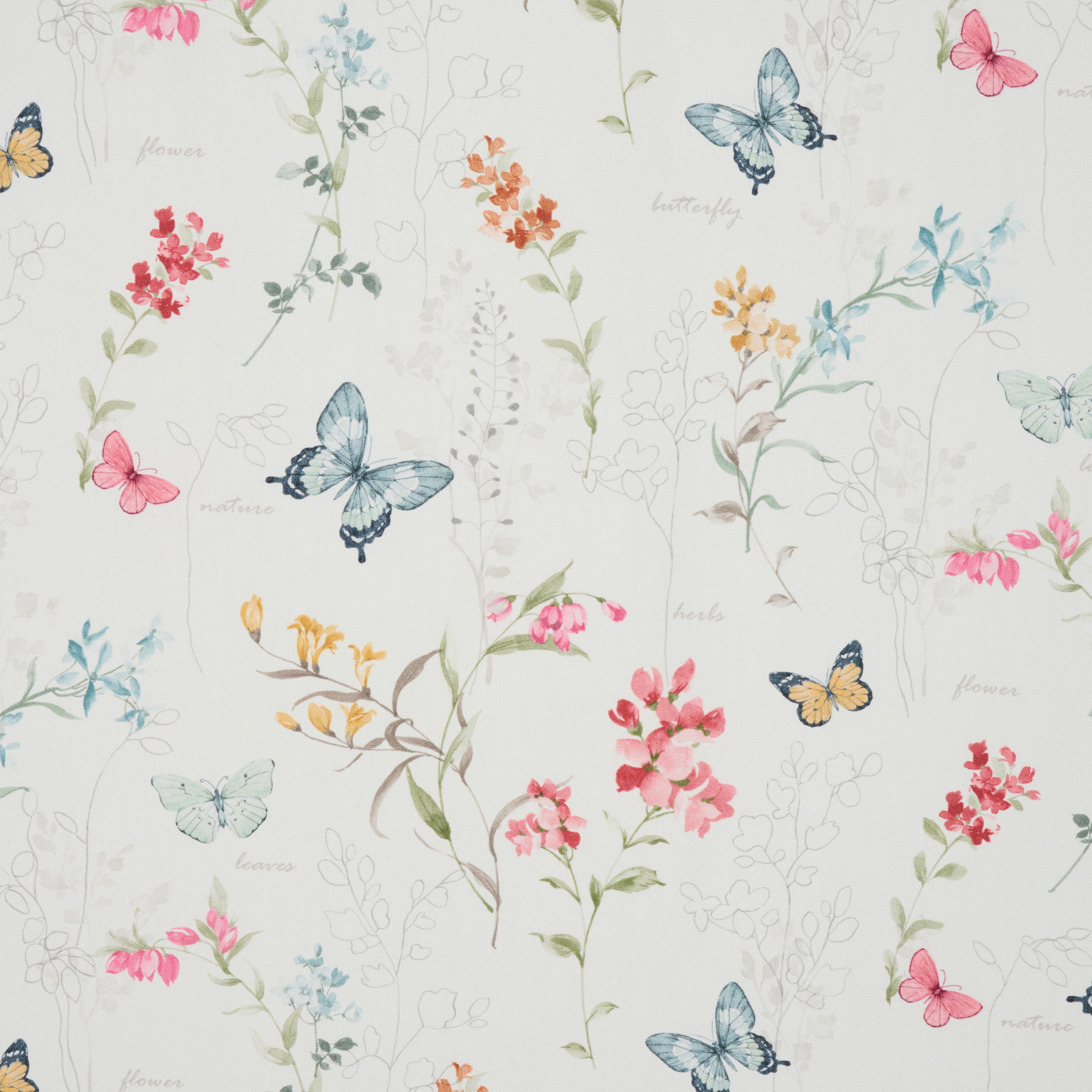 VORHANGSTOFF per lfm blickdicht  - Multicolor, KONVENTIONELL, Textil (140cm) - Esposa