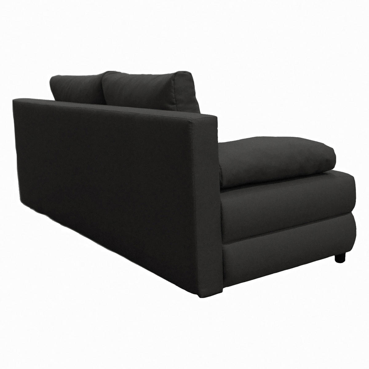 KANAPÉÁGY antracit  - fekete/antracit, Design, műanyag/textil (200/88/87cm) - P & B