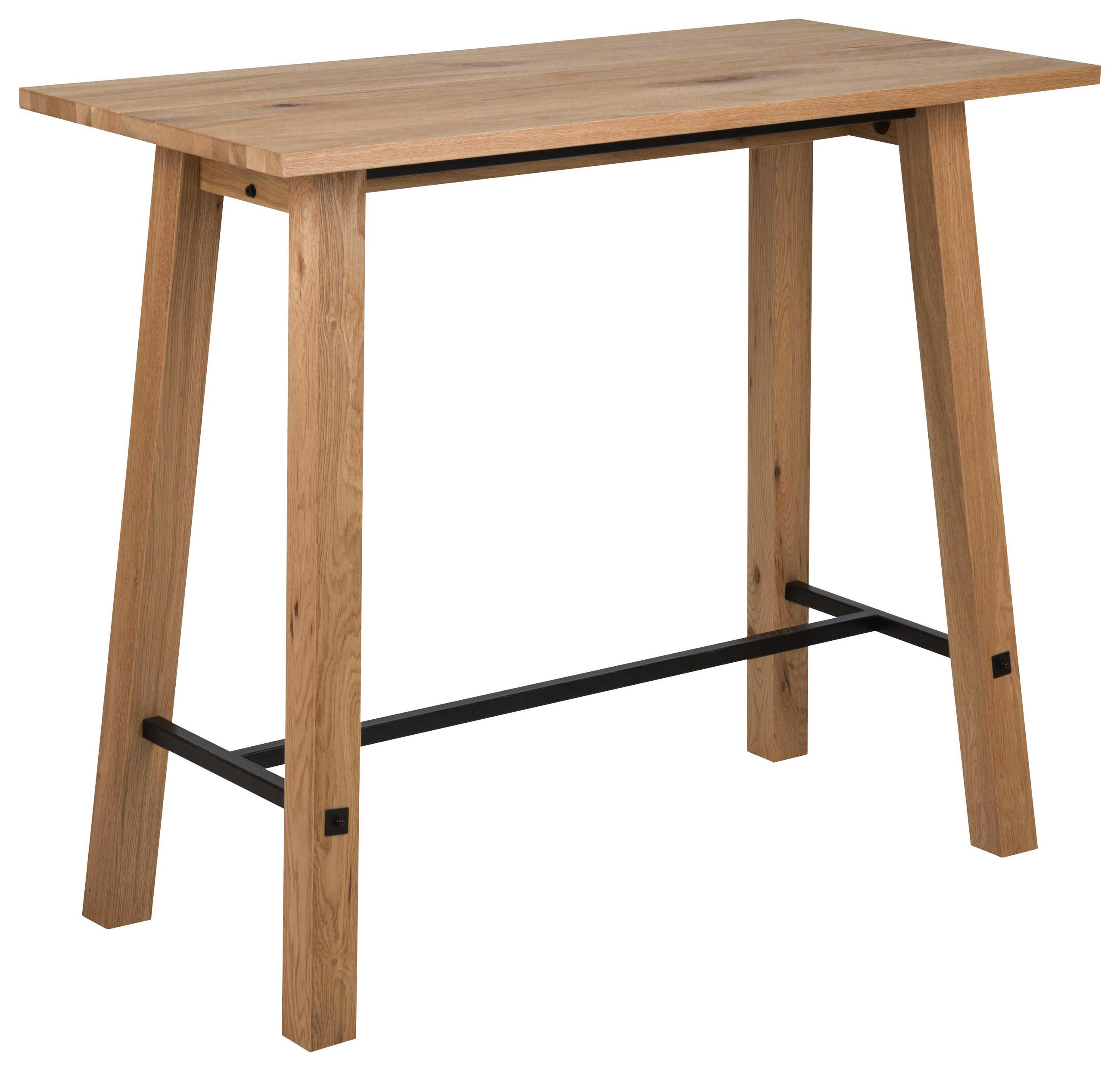 Bartisch in Holz, Metall 120/60/105 cm