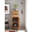 MIDISCHRANK 40/115/35 cm  - Wildeiche, Basics, Holz (40/115/35cm) - Linea Natura