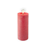 LED-KERZE 7/19 cm  - Rot, Basics, Kunststoff/Paraffin (7/19cm) - Ambia Home