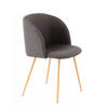 STUHL-SET 2 Stück  in Stahl  - Schwarz, Design, Kunststoff/Metall (54/84/56cm) - Kayoom