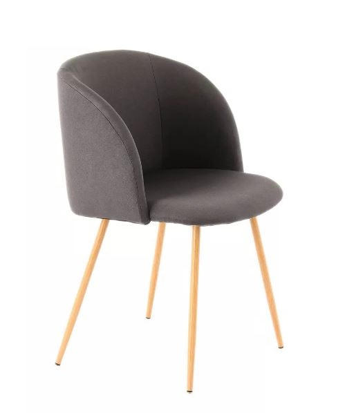 Kayoom Stuhl-Set Schwarz 54x84x56 cm