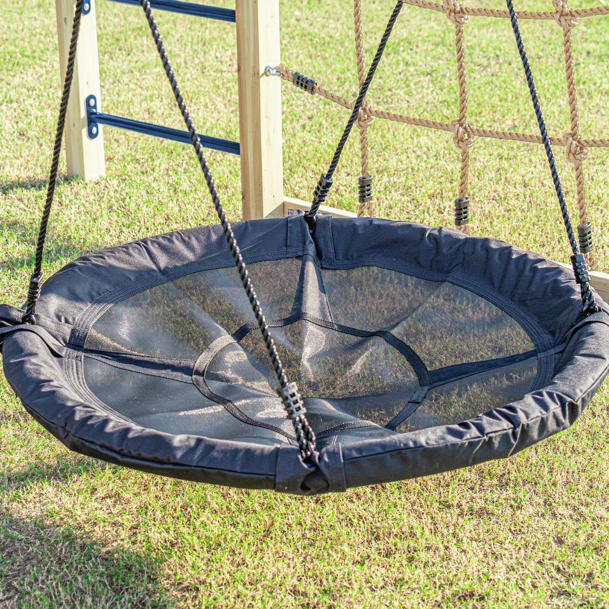 PROLÉZAČKA - limetková/modrá, Basics, dřevo/plast (522,5/196/205cm) - Ambia Garden