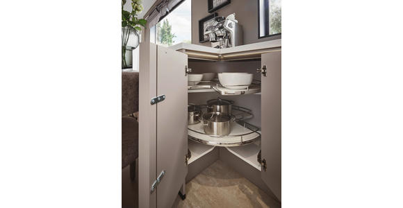 EINBAUKÜCHE   - Grau, Design, Holzwerkstoff - Xora