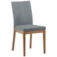 ECKBANKGRUPPE in Textil, Holzwerkstoff Eichefarben, Blaugrau  - Eichefarben/Blaugrau, KONVENTIONELL, Holzwerkstoff/Textil - Cantus