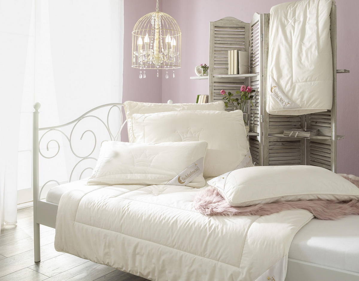 GANZJAHRESDECKE 140/200 cm DER KLEINE PRINZ  - Creme, Basics, Naturmaterialien (140/200cm) - Schlafmond