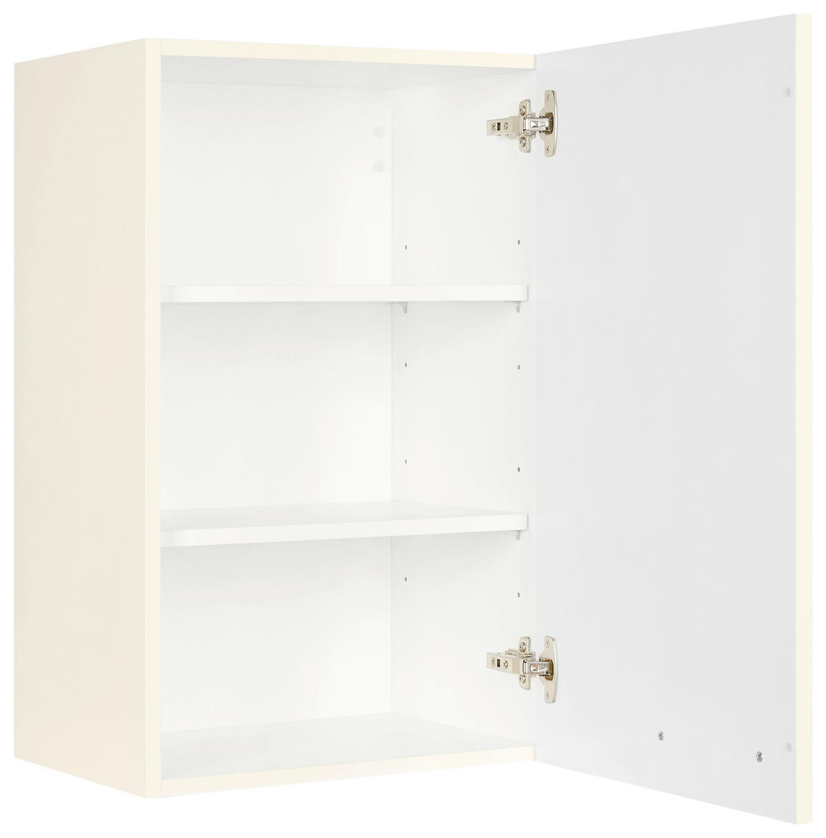 KÜCHENOBERSCHRANK 45/72/35 cm  in Magnolie  - Edelstahlfarben/Magnolie, MODERN, Holzwerkstoff (45/72/35cm) - Nobilia