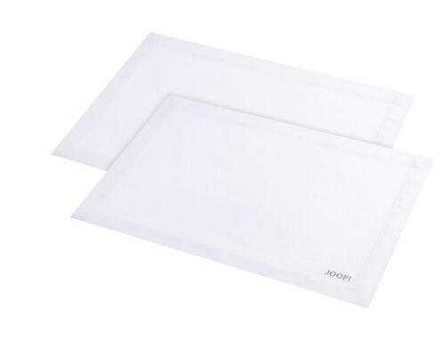 Tischset 2er Set Textil Silberfarben, Weiß 36/48 cm  - Silberfarben/Weiß, Design, Textil (36/48cm) - Joop!