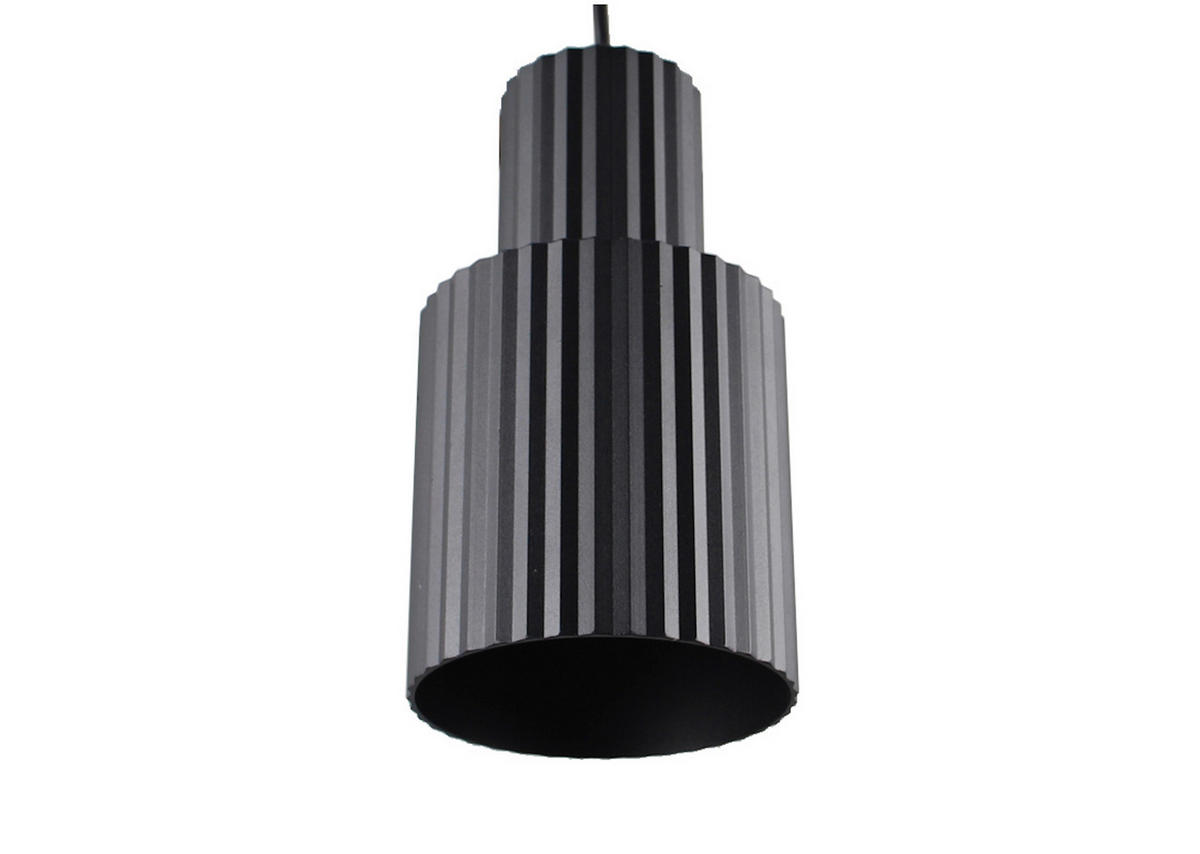 HÄNGELEUCHTE 13.5/170 cm    - Schwarz, Design, Metall (13.5/170cm)