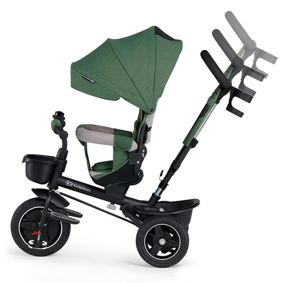 TRICIKL   - Basics, drvo/metal (51/108/106cm) - kinderkraft