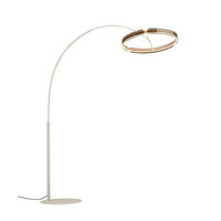 LED-STEHLEUCHTE Valeria   - Orange/Grau, MODERN, Kunststoff/Metall (60/205/180cm) - Musterring
