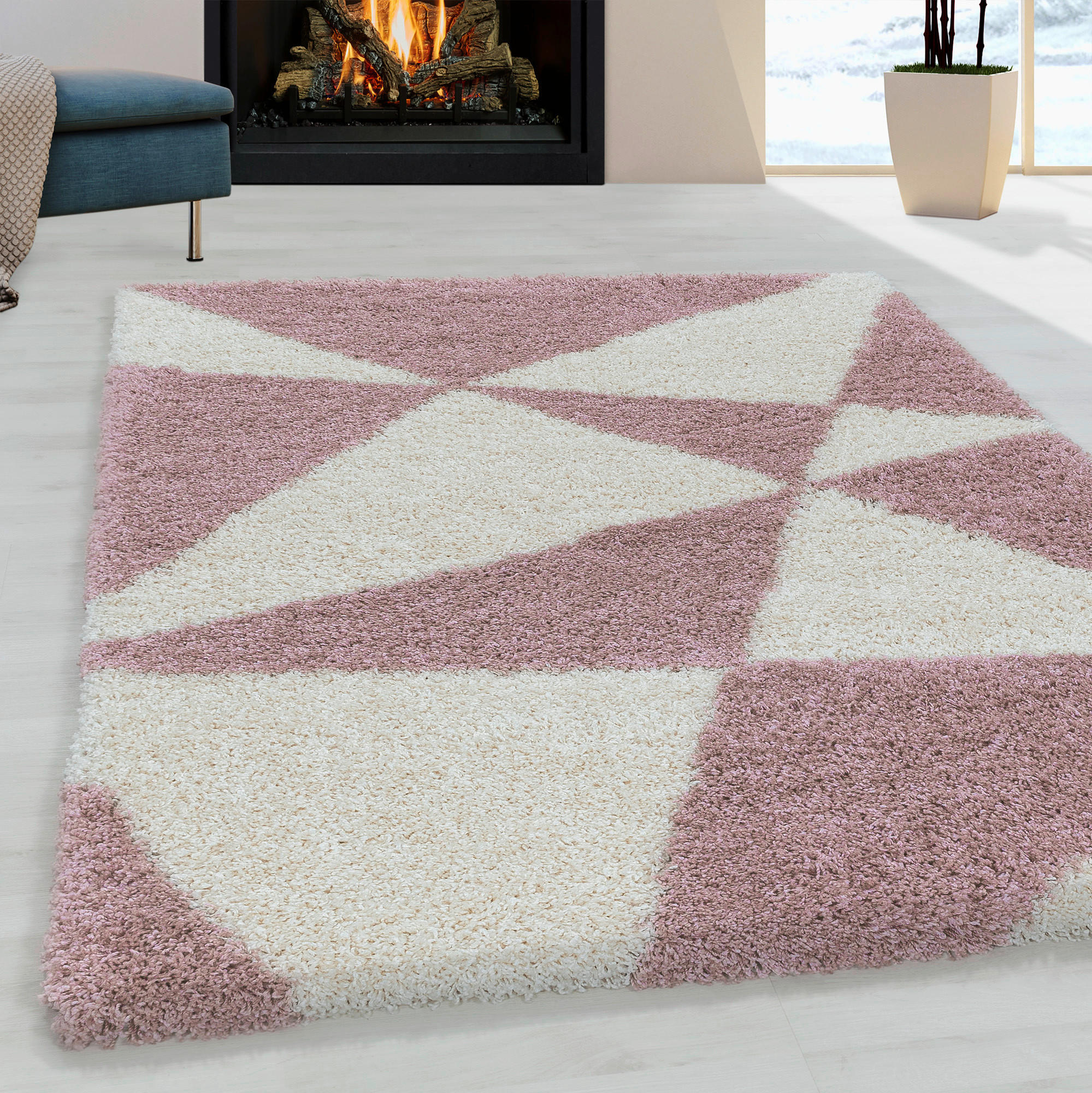 RYAMATTA 280/370 cm Tango 3101 Rosa  - rosa, Design, textil (280/370cm)