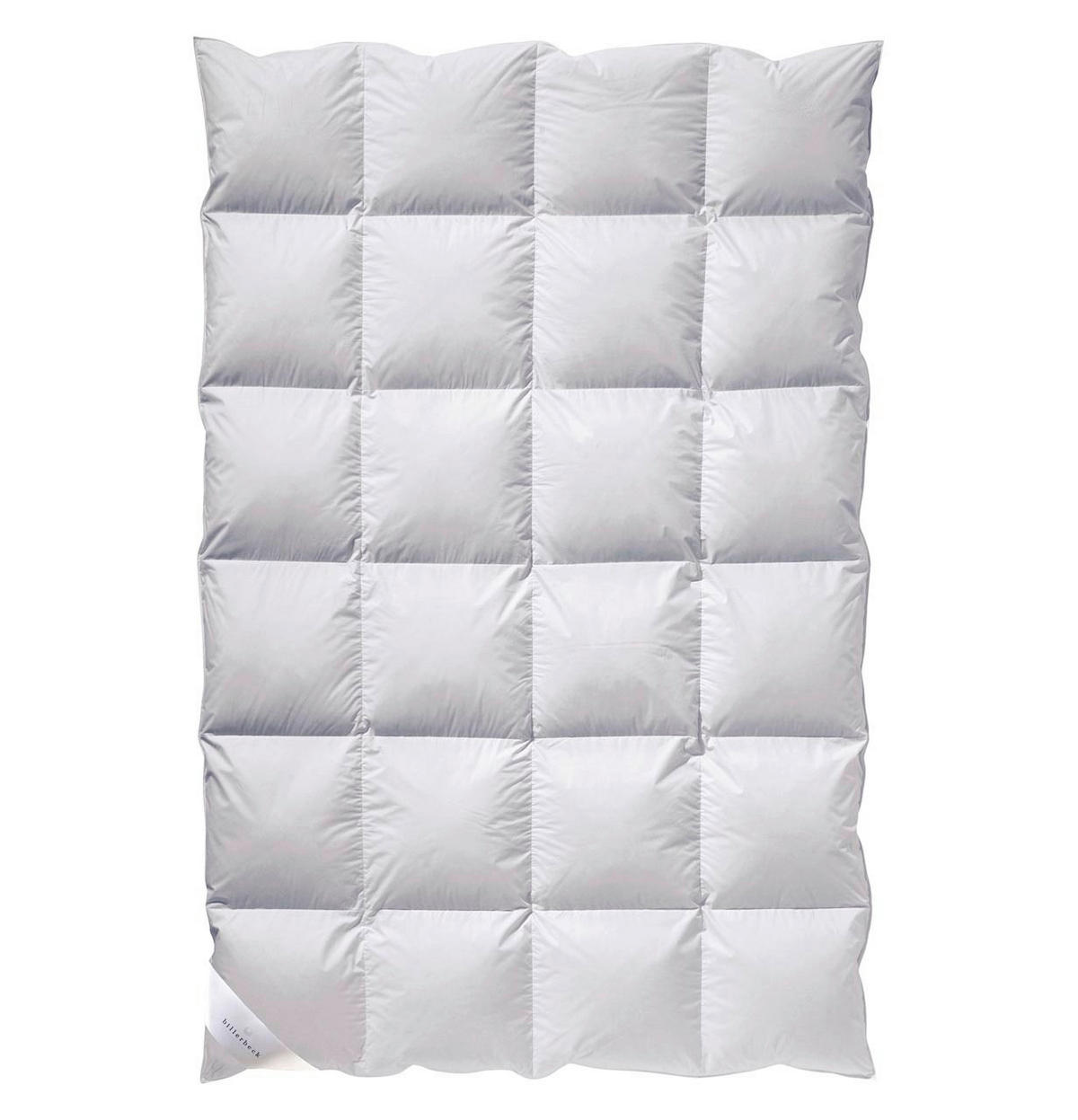 WINTERDECKE KASSETTE   135/200 cm   - Weiß, KONVENTIONELL, Textil (135/200cm) - Billerbeck