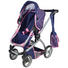 PUPPENWAGEN - Blau/Pink, Basics, Textil/Metall (55/70/35cm) PUPPENWAGEN - Blau/Pink, Basics, Textil/Metall (55/70/35cm)