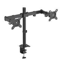 MONITOR-HALTERUNG  in Schwarz  - Schwarz, Basics, Kunststoff/Metall (71,5/40/9cm) - MID.YOU