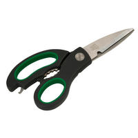 SCHERE - Grau/Grün, Design, Kunststoff/Metall (23cm) - Chefkoch+Fackelmann