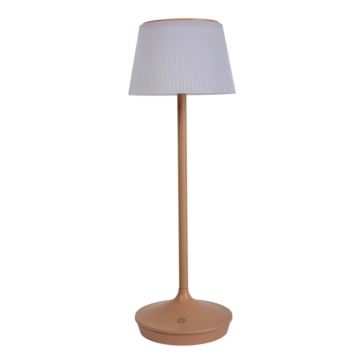 SOLARLEUCHTE EMMI 13/38 cm   - Beige/Weiß, Trend, Kunststoff/Metall (13/38cm) - Näve