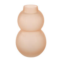 VASE  - Pink, LIFESTYLE, Glas (17/28cm)