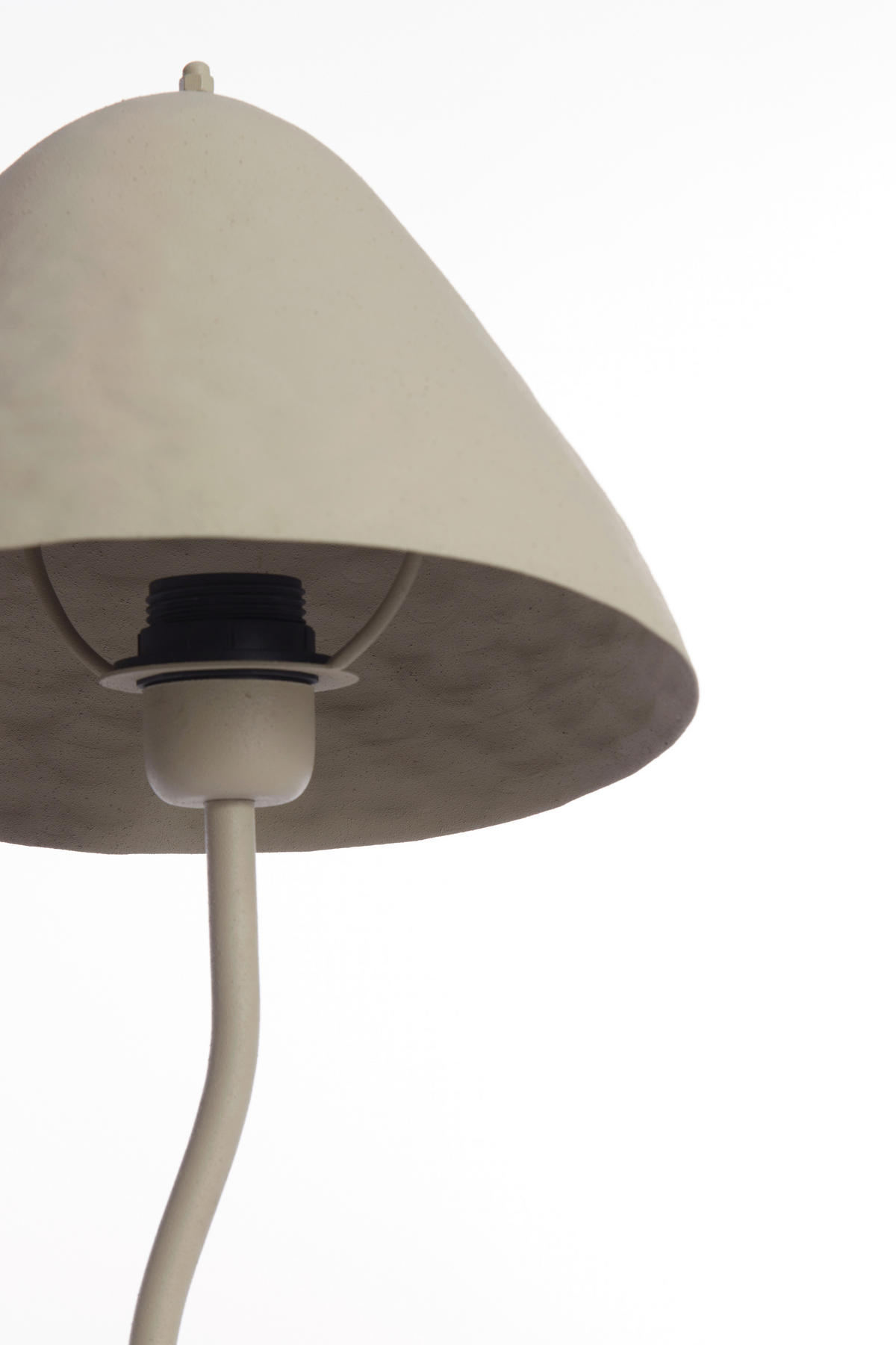 TISCHLEUCHTE ELIMO 25/67 cm   - Hellgrau, Basics, Metall (25/67cm) - Light & Living