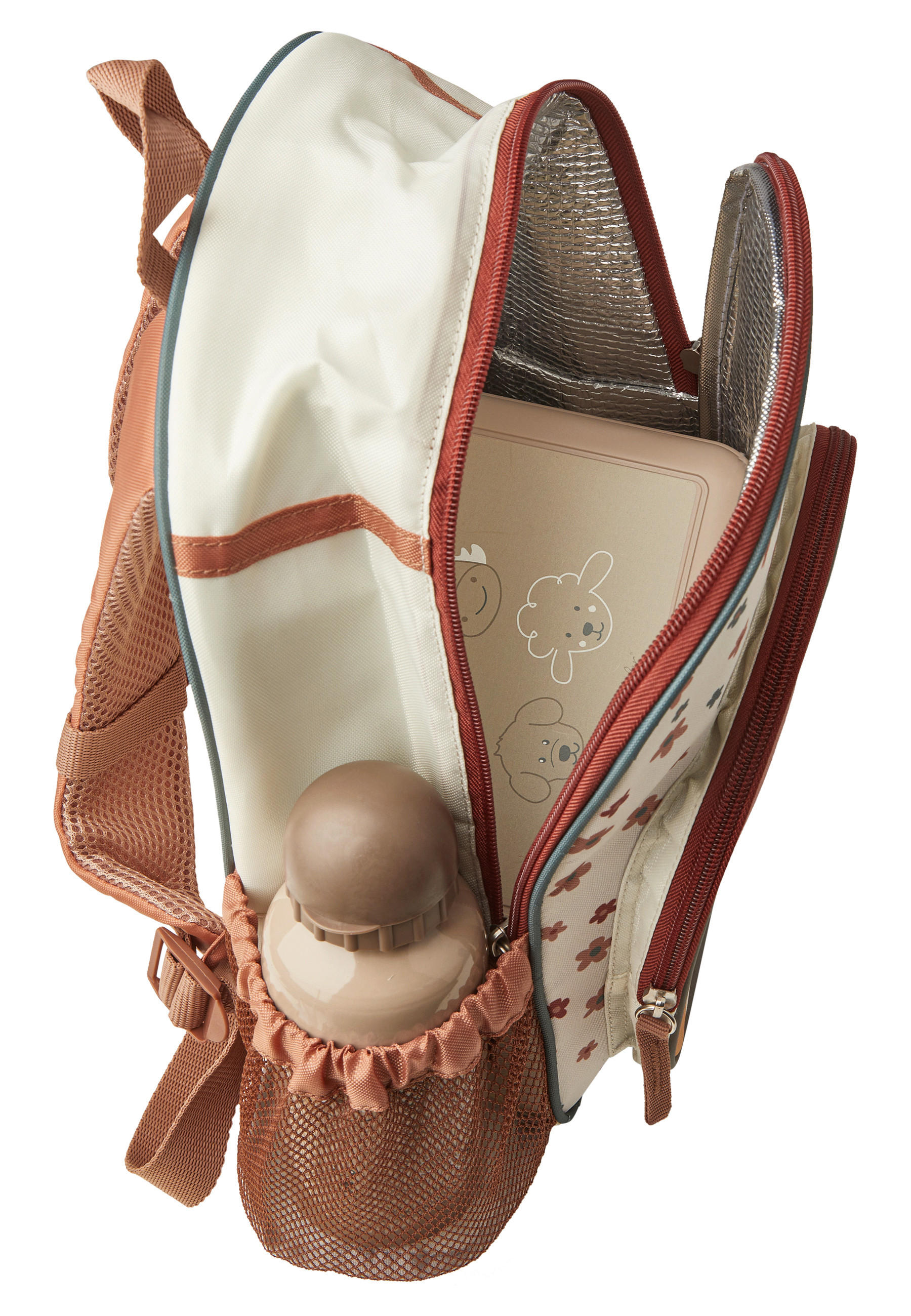 KINDERRUCKSACK Sunny  - Ecru, Basics, Textil (30/24/10cm) - Sterntaler