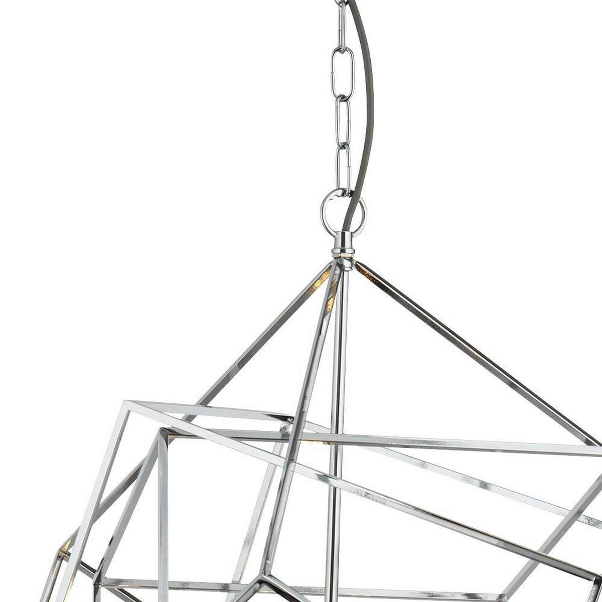 VISEČA SVETILKA  Cube      55/150 cm      E14 - barve kroma, Design, kovina (55/150cm)