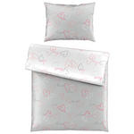 WENDEBETTWÄSCHE Satin 140/200 cm  - Grau, Trend, Textil (140/200cm) - Esposa