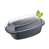 BRÄTER Aluguss Unibräter 32cm 5,2 L  - Schwarz, Basics, Metall (23/13,5/42,5cm) - Berndes