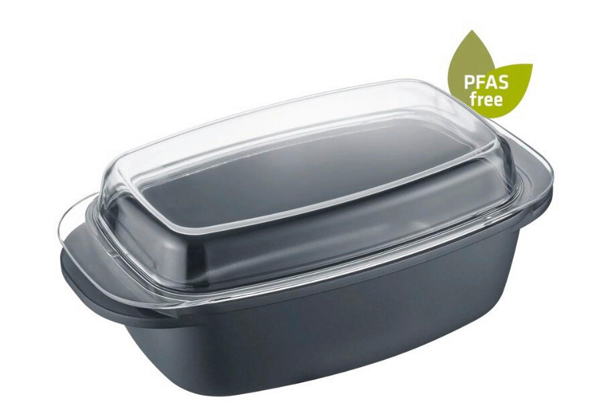 BRÄTER Aluguss Unibräter 32cm 5,2 L  - Schwarz, Basics, Metall (23/13,5/42,5cm) - Berndes