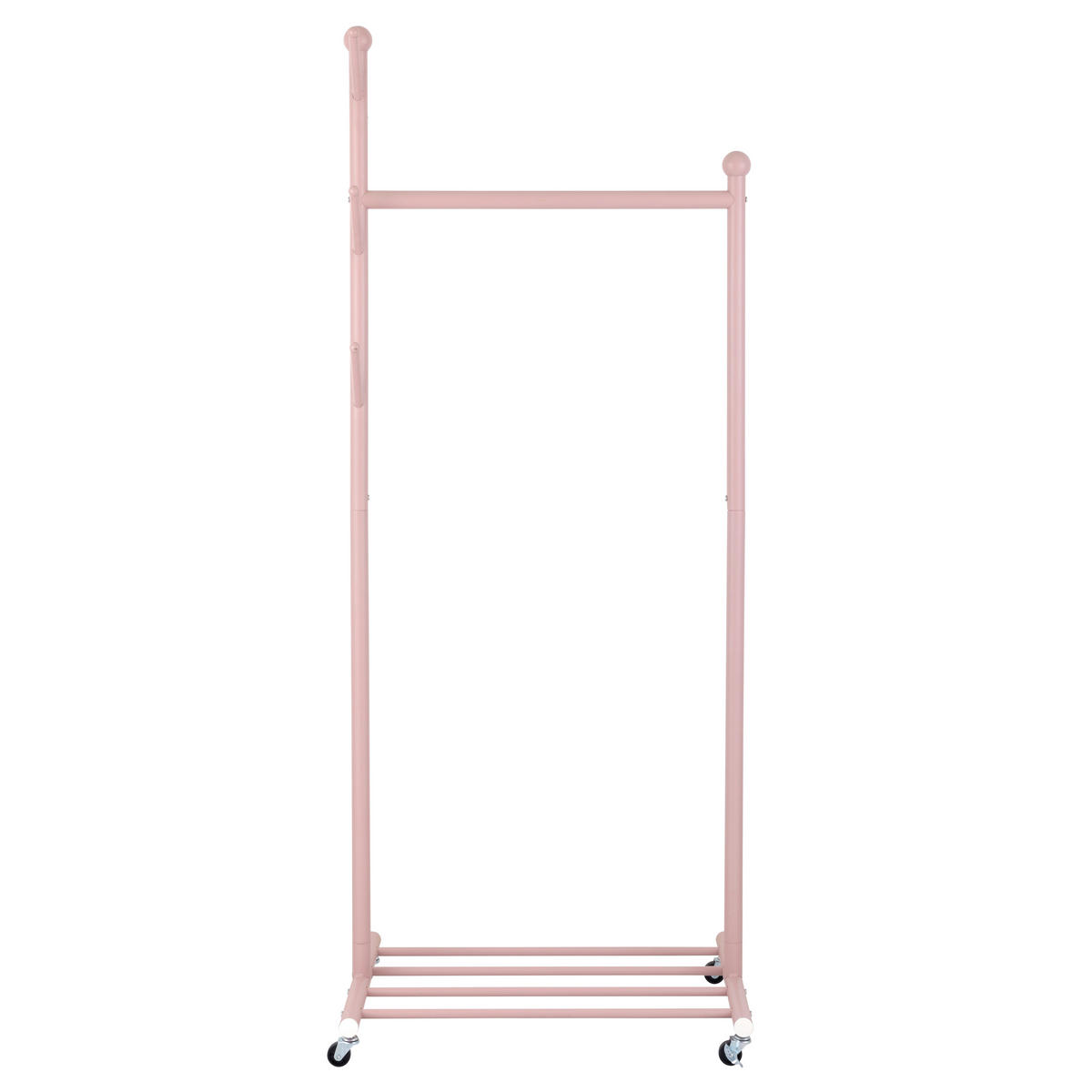 KLEIDERWAGEN in Pink 68/171/43 cm   - Pink, Design, Kunststoff/Metall (68/171/43cm) - MID.YOU