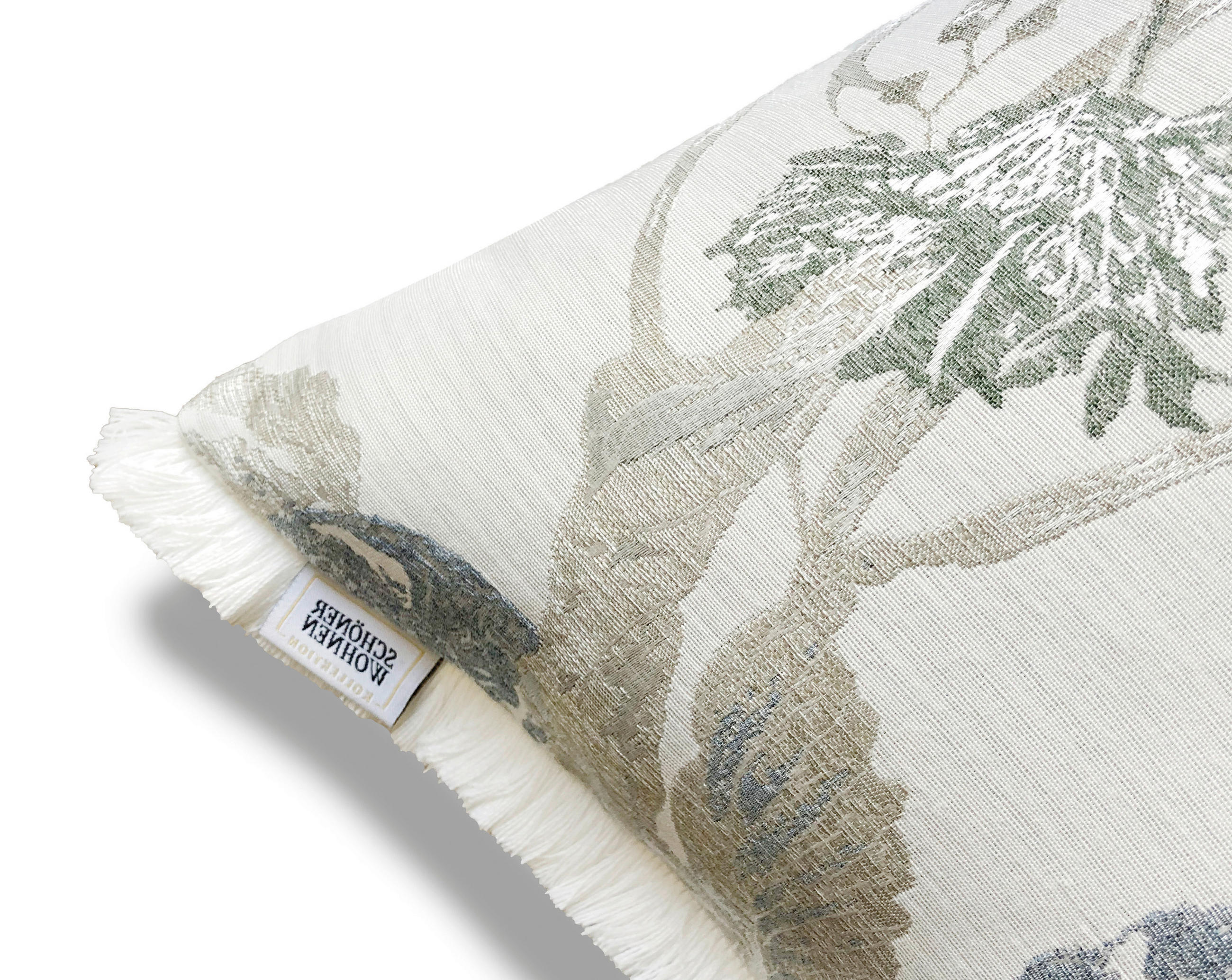 KISSENHÜLLE SW-MELODY 35/58 cm  - Blau/Creme, Basics, Textil (35/58cm) - Schöner Wohnen