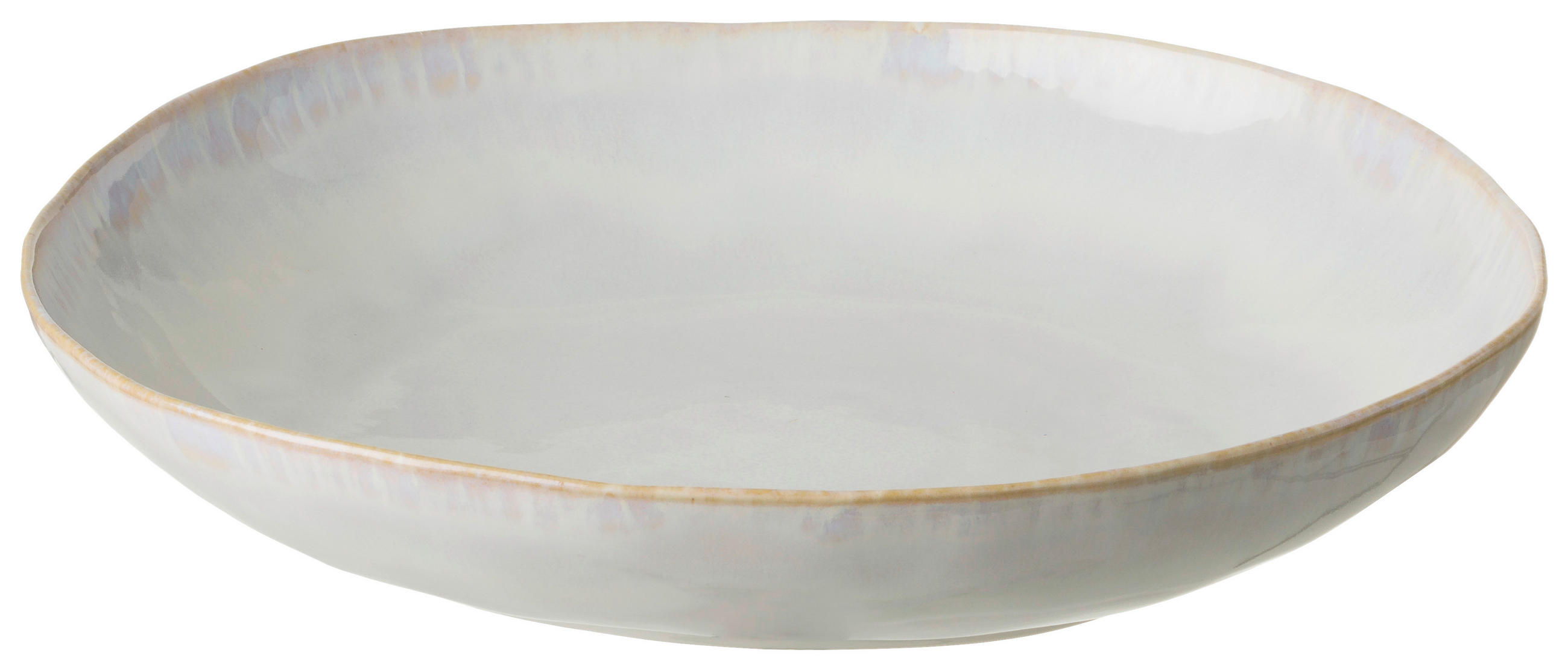 SCHÜSSEL BRISA   - Weiß, Basics, Keramik (36,6/6,7cm) - Costa Nova