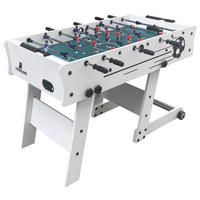 TISCHFUSSBALL - Weiss, Konventionell, Holz/Kunststoff (61/81/122cm)